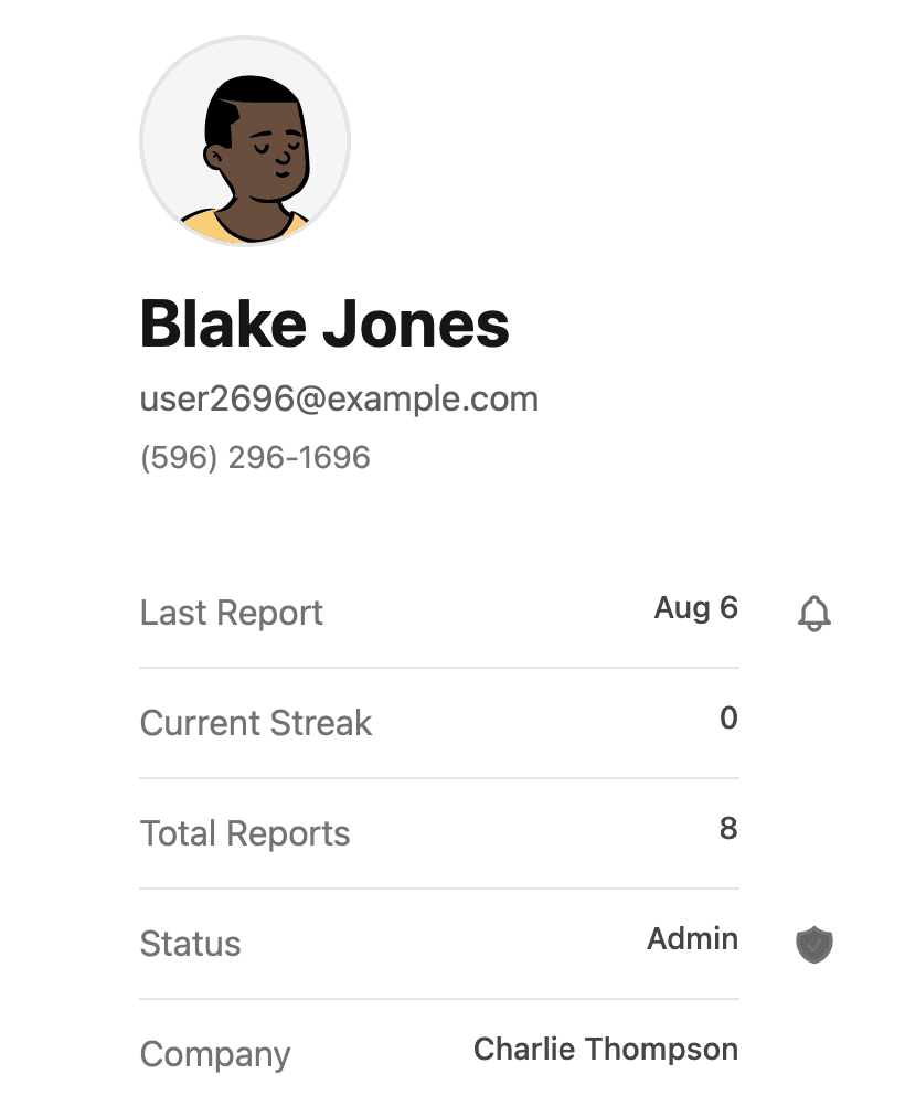 Access Management Dashboard