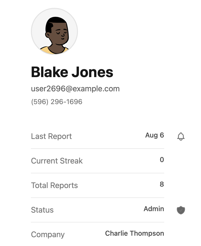 Access Management Dashboard